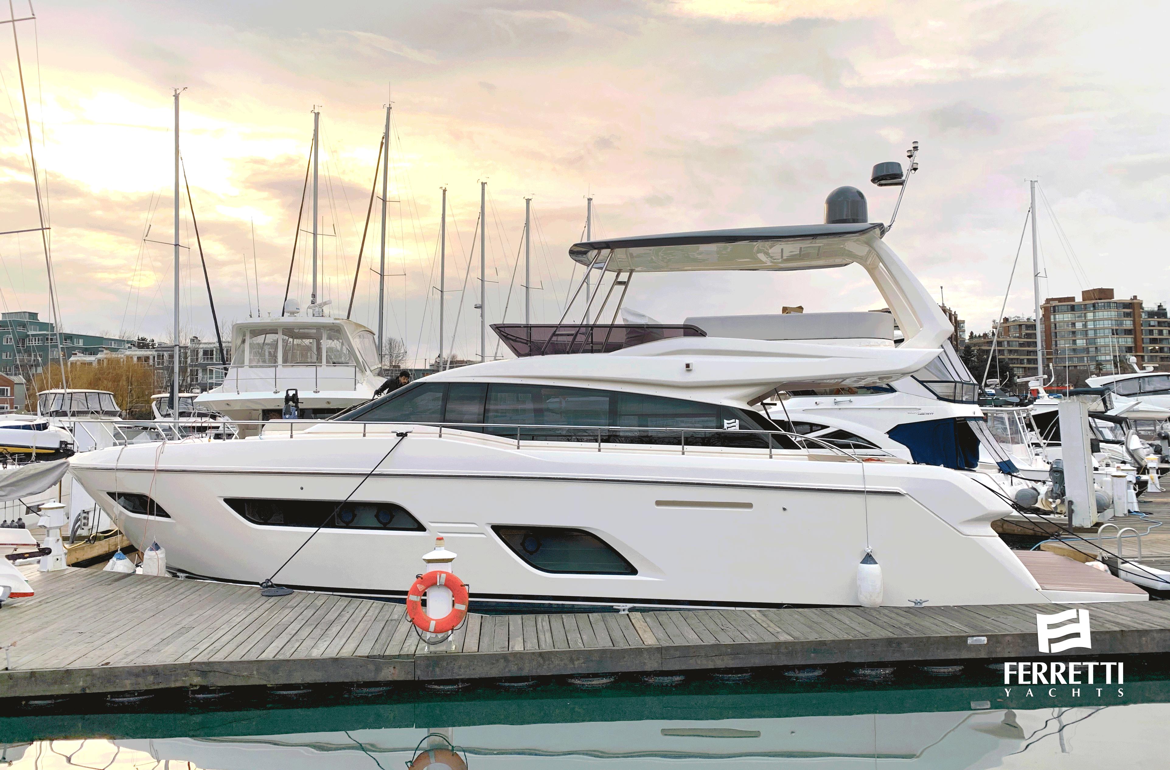 ferretti 550 yacht for sale