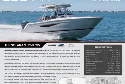 Solara S-250 CW