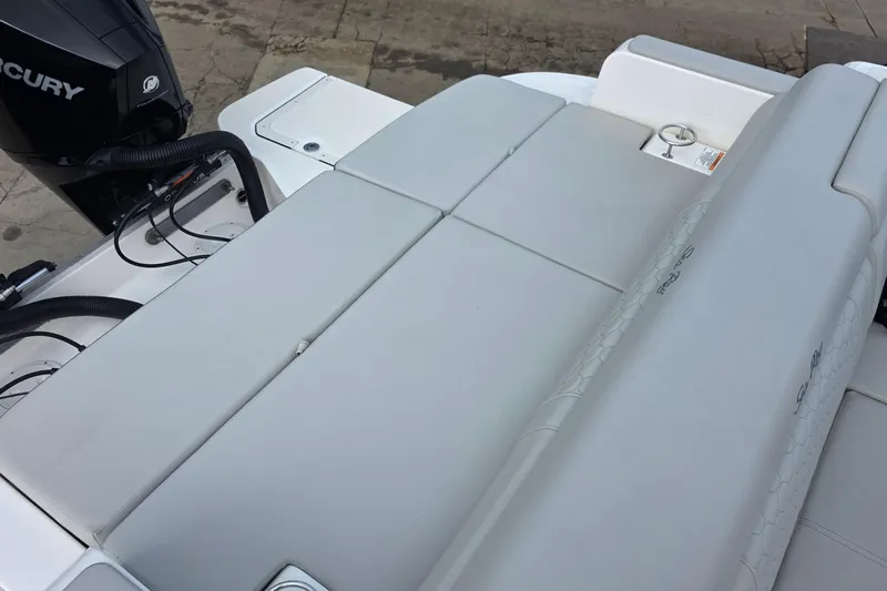  Yacht Photos Pics 2021 Sea Ray SDX 290 Outboard boat with Mercury engine and spacious seating area.