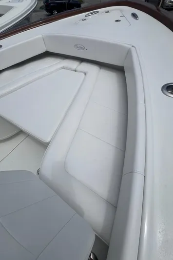  Yacht Photos Pics 2026 Pair Customs 27 Center Console boat with sleek white seating and modern design.
