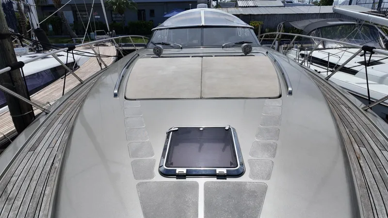  Yacht Photos Pics 2012 Riva Rivale yacht deck with sleek design and modern features.