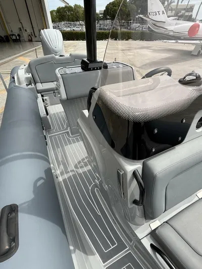  Yacht Photos Pics 2022 Ribeye 8.1m Outboard BL boat interior with sleek seating and modern design.