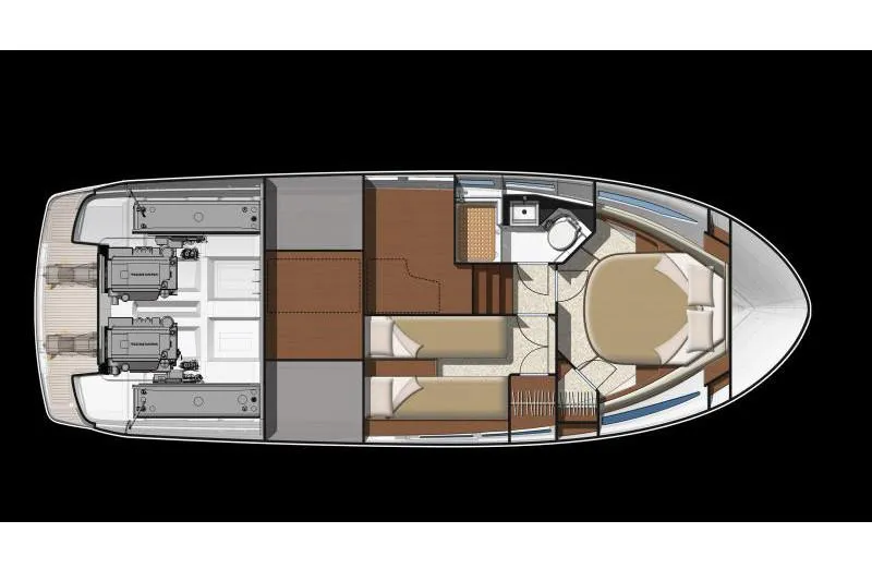 Requin Yacht Photos Pics Jeanneau NC 11 2019 accommodations s layout&nbsp;&nbsp;for sale in Mexico by Servicios Nauticos and Gaston Troche