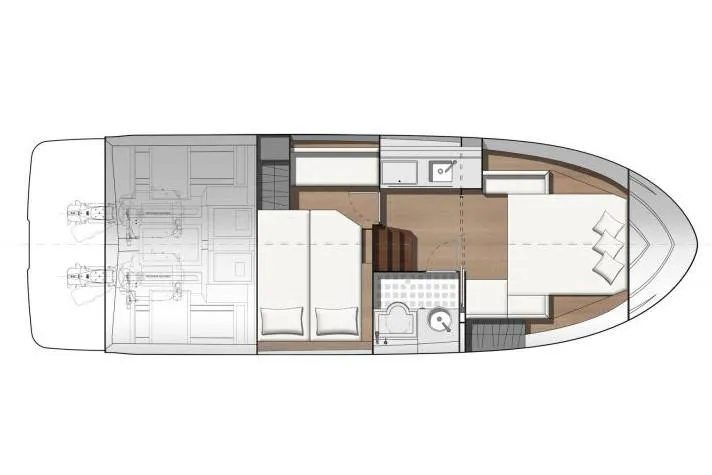 Sea-savvy Yacht Photos Pics Mfr. Layout Below Deck