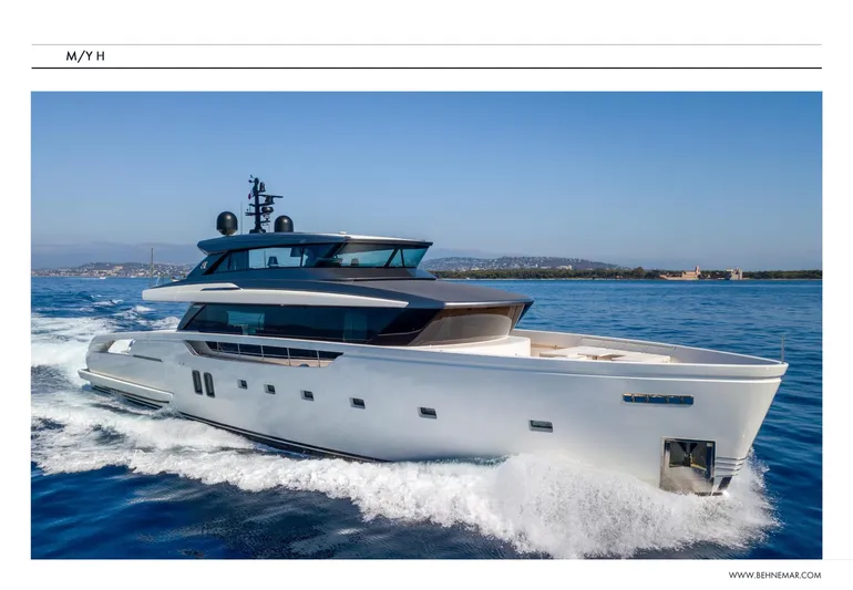 H Yacht Photos Pics M/Y H SANLORENZO SX112 2022