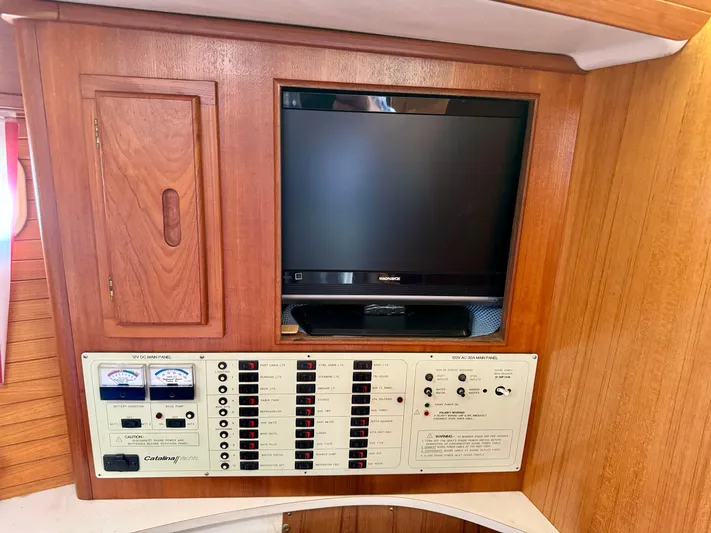 Hms Fox Yacht Photos Pics Cabinet and Electrical Panel