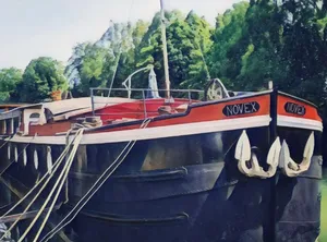 1949 Custom Freycinet Peniche Houseboat
