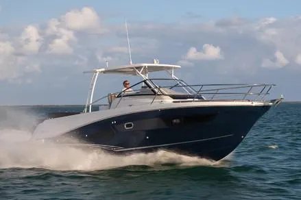 Sabinal Yacht Photos Pics Manufacturer Provided Image: 2019 Jeanneau Leader 10.5 cruising on open water.