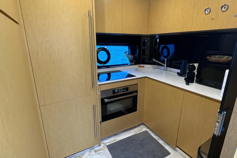 Hercules II Yacht Photos Pics Galley