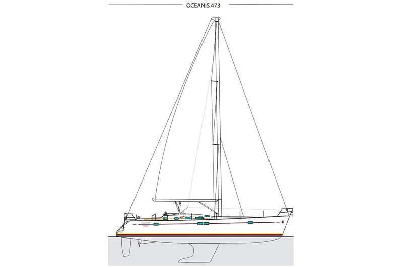 Water Lilly Yacht Photos Pics Beneteau 473 Profile