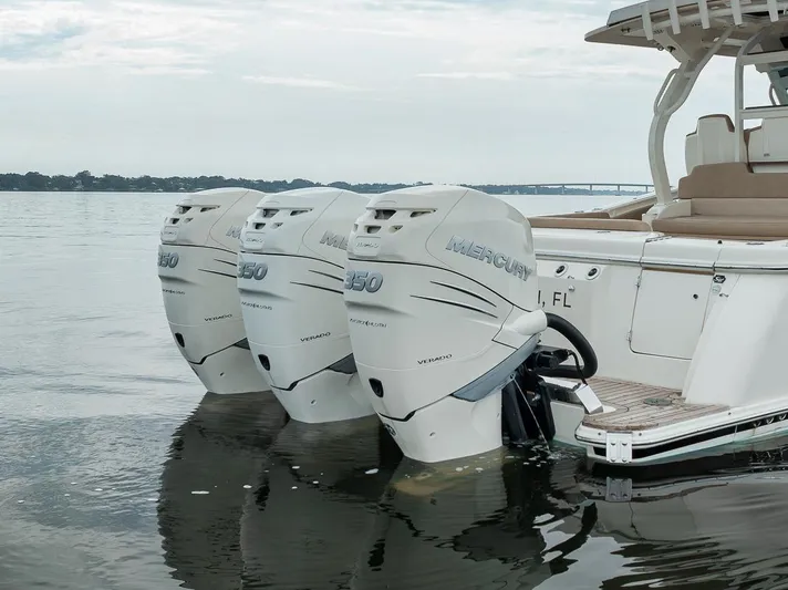 Pain Killer Yacht Photos Pics 2018 Scout 38 LXF-Pain Killer- Transom