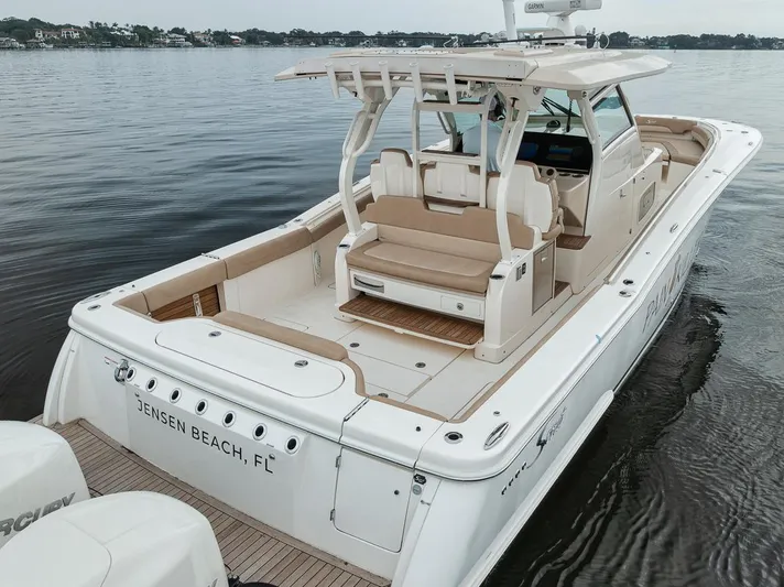 Pain Killer Yacht Photos Pics 2018 Scout 38 LXF-Pain Killer- Cockpit 2
