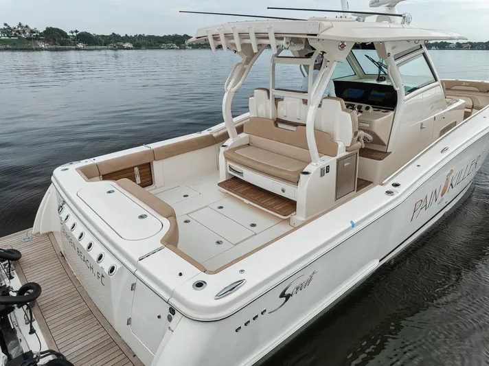 Pain Killer Yacht Photos Pics 2018 Scout 38 LXF-Pain Killer- Bow 11