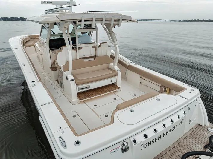 Pain Killer Yacht Photos Pics 2018 Scout 38 LXF-Pain Killer-Cockpit 5