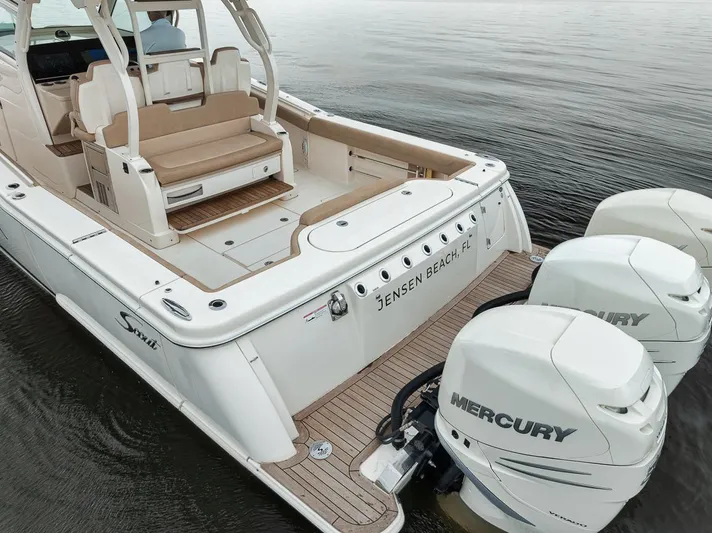 Pain Killer Yacht Photos Pics 2018 Scout 38 LXF-Pain Killer--Cockpit 6