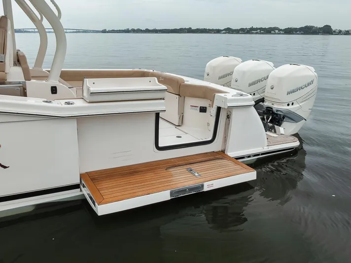 Pain Killer Yacht Photos Pics 2018 Scout 38 LXF-Pain Killer-Cockpit 15