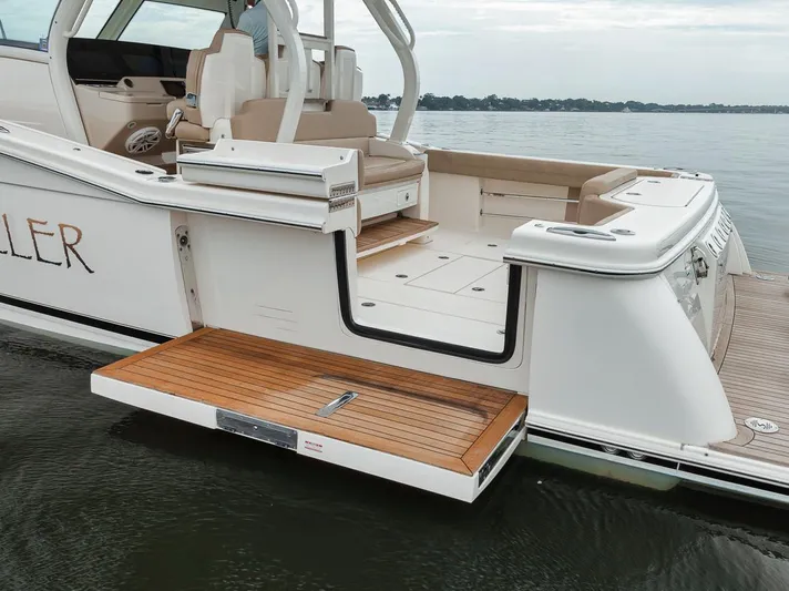 Pain Killer Yacht Photos Pics 2018 Scout 38 LXF-Pain Killer-Cockpit 17