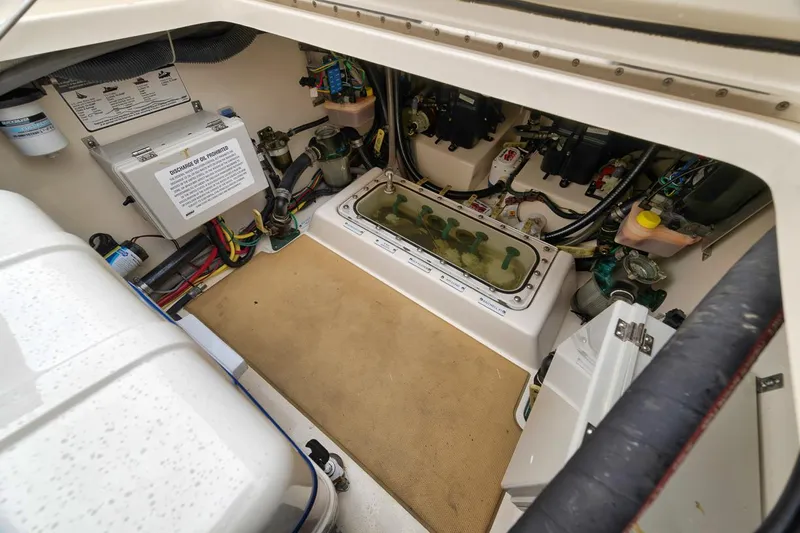 Pain Killer Yacht Photos Pics 2018 Scout 38 LXF-Pain Killer- Engines 2