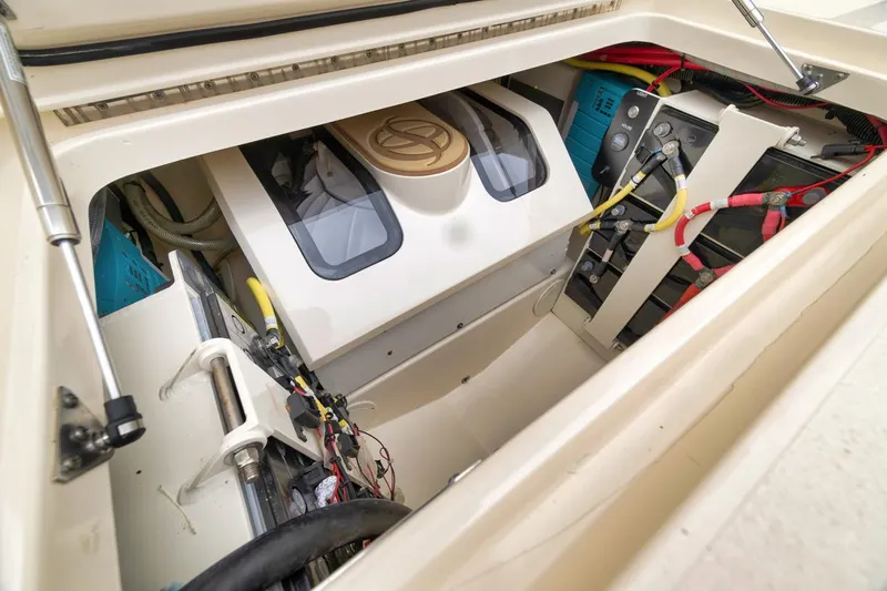 Pain Killer Yacht Photos Pics 2018 Scout 38 LXF-Pain Killer- Engines 4