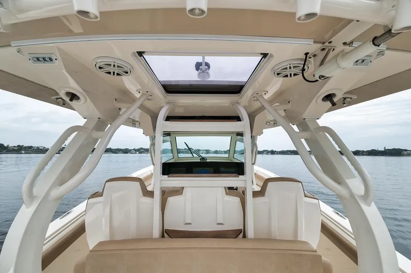 Pain Killer Yacht Photos Pics 2018 Scout 38 LXF-Pain Killer- Helm 14