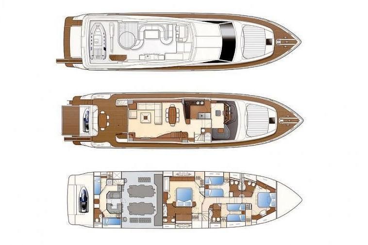 2008 Ferretti Yachts 83 