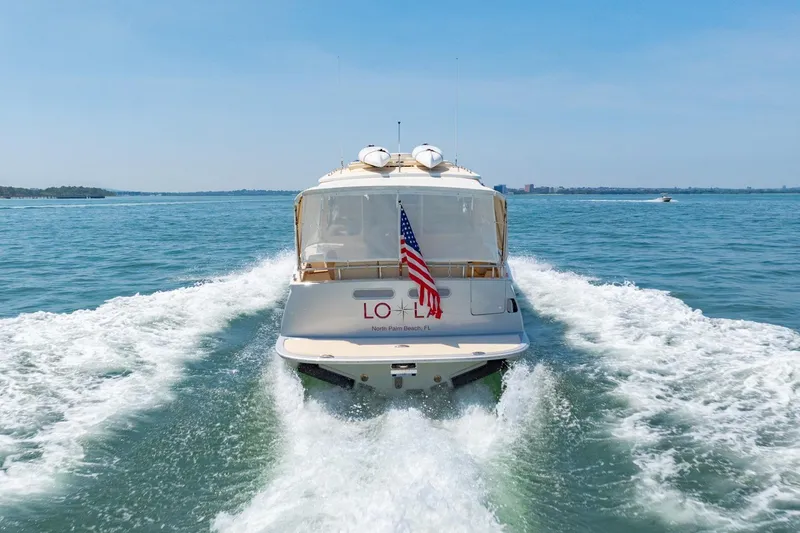 Lola Yacht Photos Pics Aft Bimini Curtains Down 30kts
