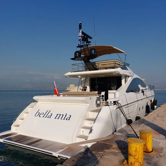Bella Mia Yacht Photos Pics 2015 Azimut 77 S