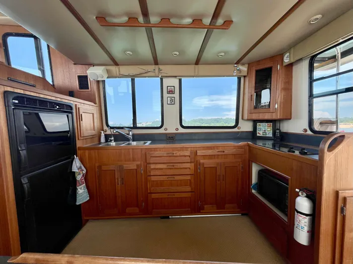 Nomad Yacht Photos Pics Galley