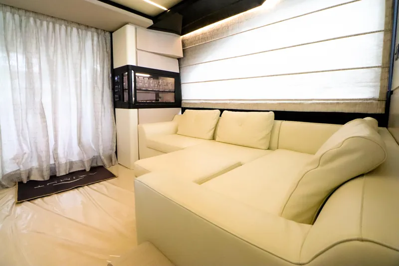  Yacht Photos Pics Luxurious interior of the 2019 Azimut 66 yacht.
