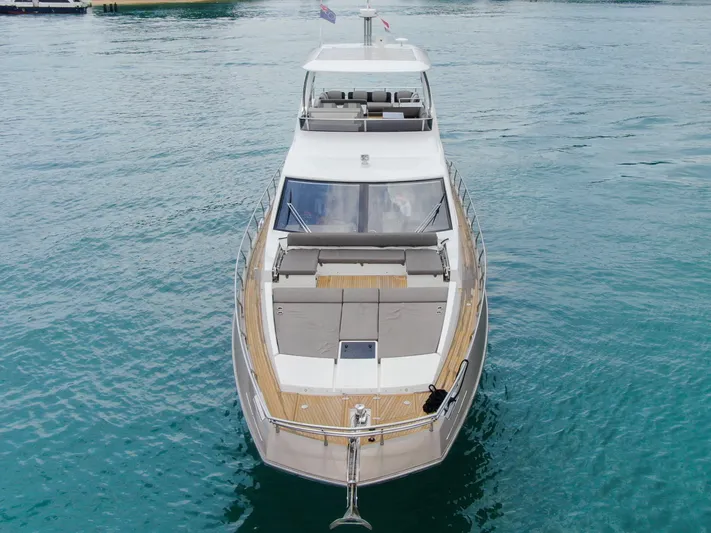  Yacht Photos Pics 2019 Azimut 66 yacht on calm waters.