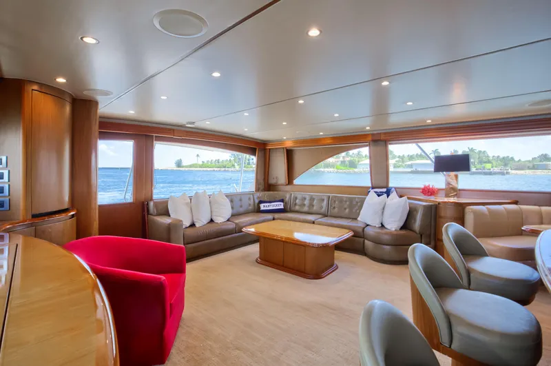 Done Deal Yacht Photos Pics Viking 82 Done Deal - Salon