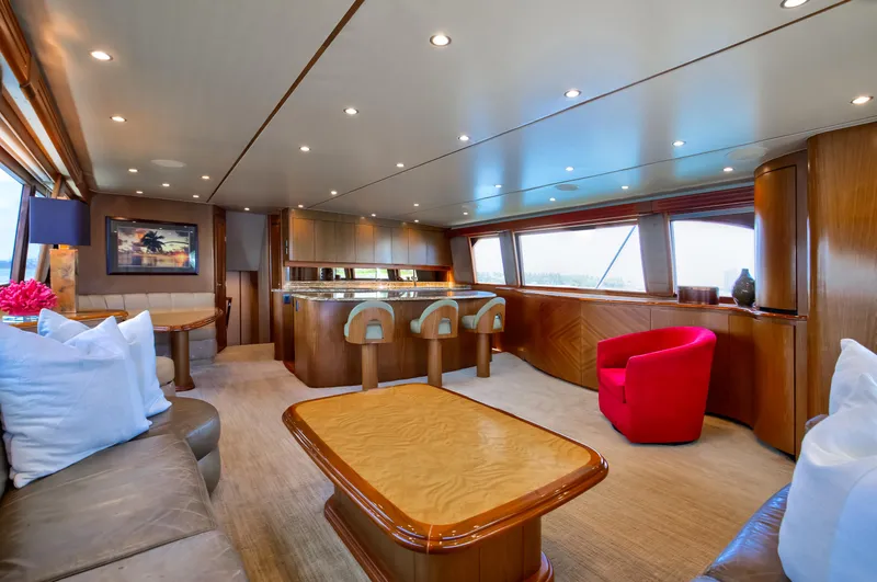 Done Deal Yacht Photos Pics Viking 82 Done Deal - Salon