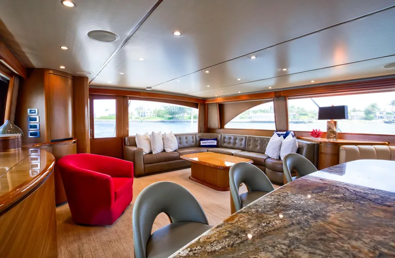 Done Deal Yacht Photos Pics Viking 82 Done Deal - Salon