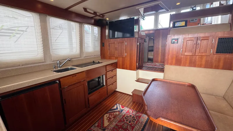 Clover Yacht Photos Pics Port Galley