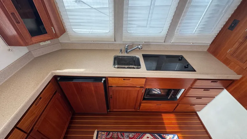 Clover Yacht Photos Pics Port Galley