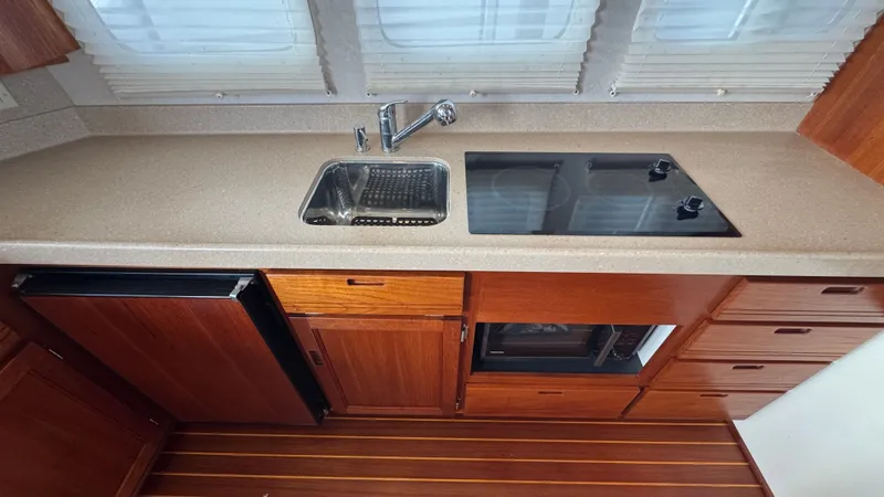 Clover Yacht Photos Pics Galley