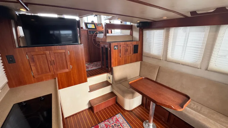 Clover Yacht Photos Pics Galley Looking Forward