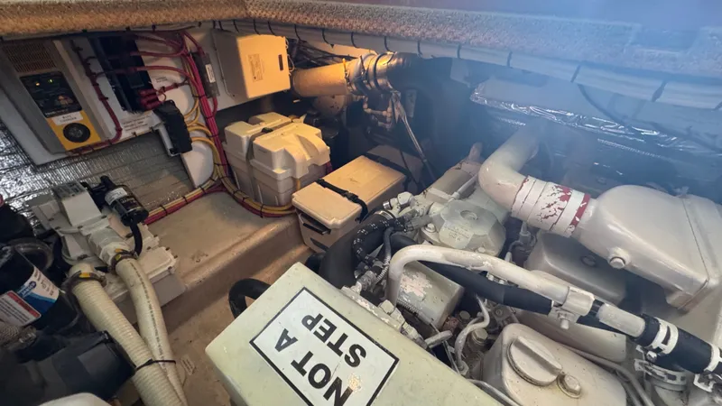 Clover Yacht Photos Pics Engine Room