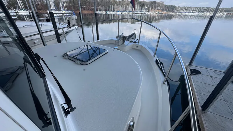 Clover Yacht Photos Pics Side Deck to Bow