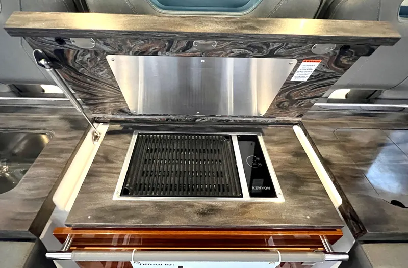 Sabbatical Yacht Photos Pics Cockpit - BBQ Grill