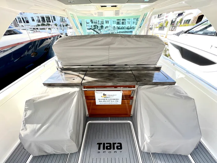 Sabbatical Yacht Photos Pics Cockpit Seating - Covered