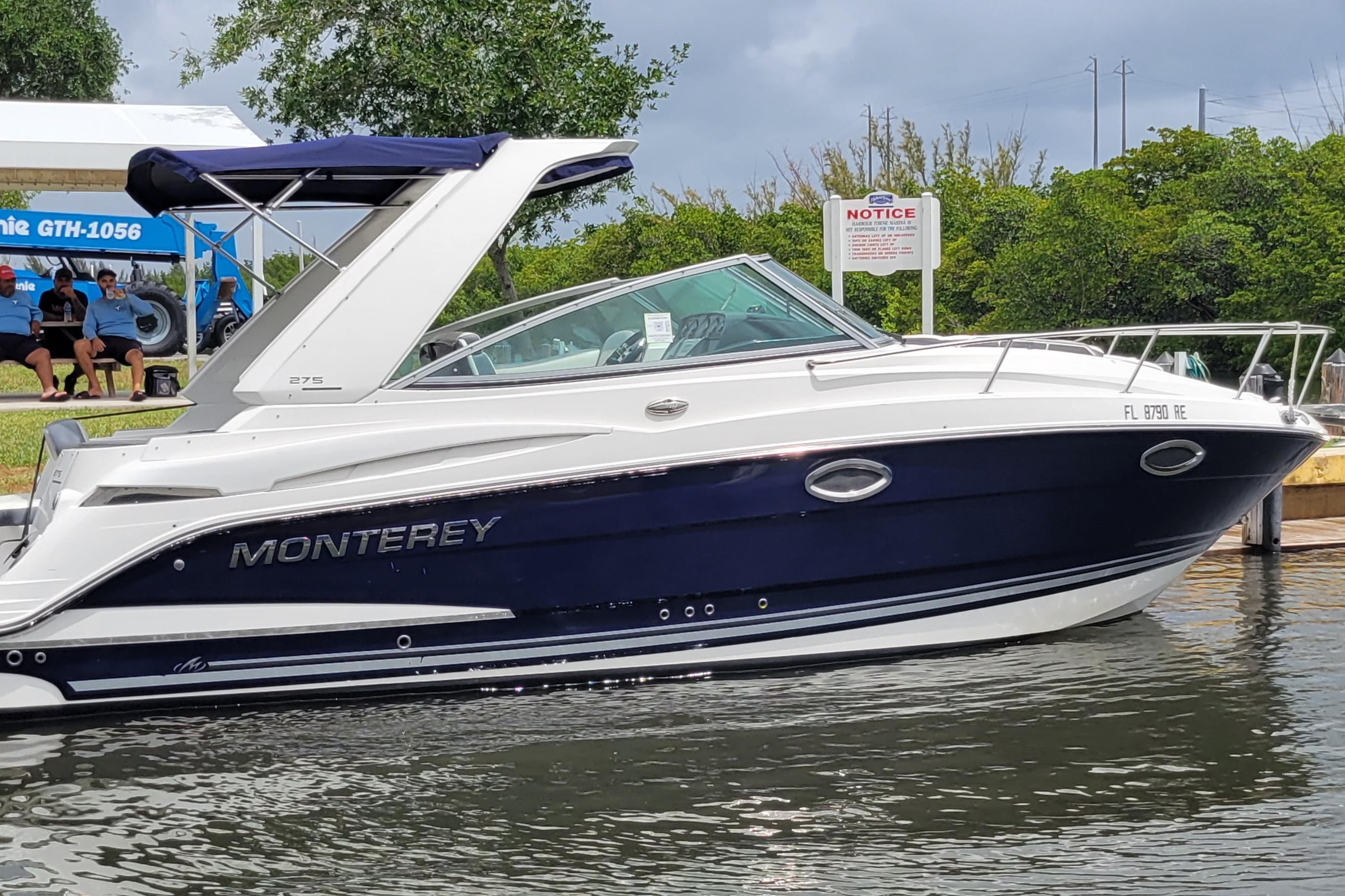 monterey 275 sport yacht for sale