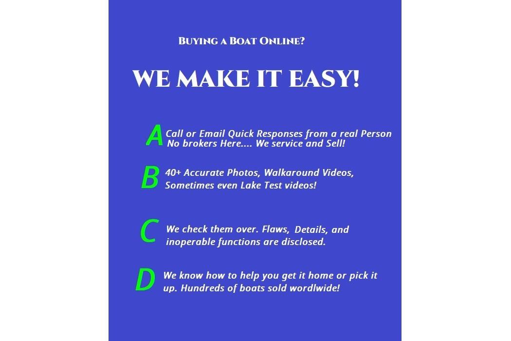 Buying a boat online made easy with Larson LX 205S IO, 2013 model.