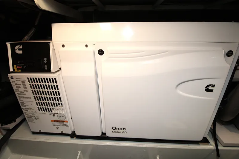  Yacht Photos Pics Onan Marine QD generator in Linssen 55 SL AC Variotop, 2024 model.