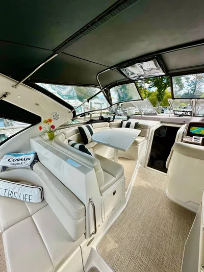 Corsair Yacht Photos Pics Cockpit seating