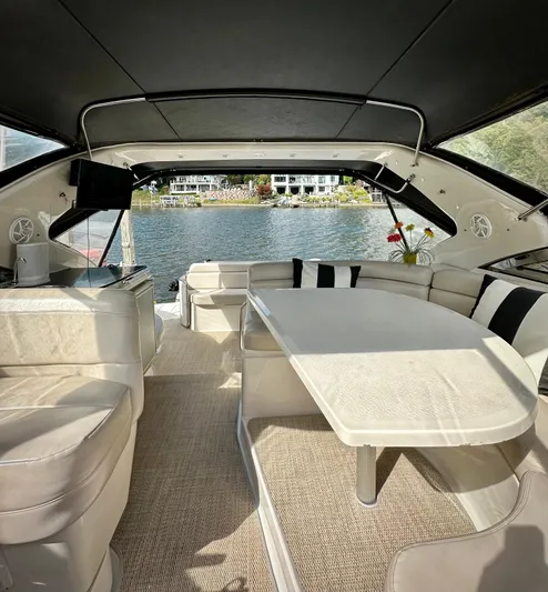 Corsair Yacht Photos Pics Aft view cockpit