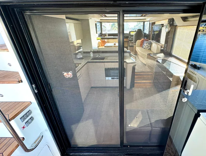 Porto Bene Yacht Photos Pics Screen Door - Custom