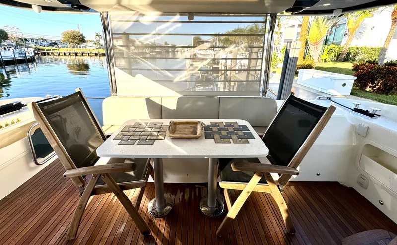 Porto Bene Yacht Photos Pics Cockpit Area