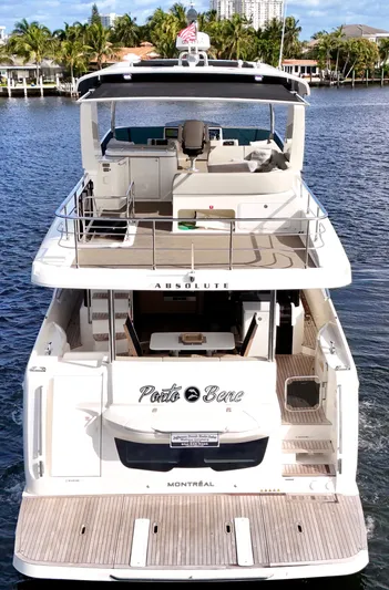 Porto Bene Yacht Photos Pics Hydraulic Swim Platform w/ Flush Mount Chocks