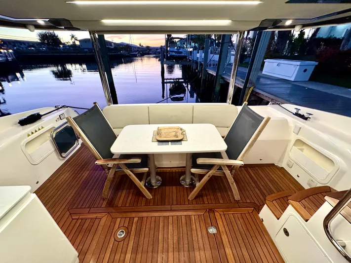 Porto Bene Yacht Photos Pics Cockpit Area